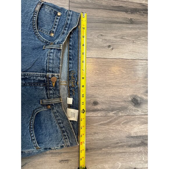 Cruel Girl Slim Fit Jeans Size 9 Regular M2M Blue Denim 100% Cotton Mid Rise - Picture 8 of 15